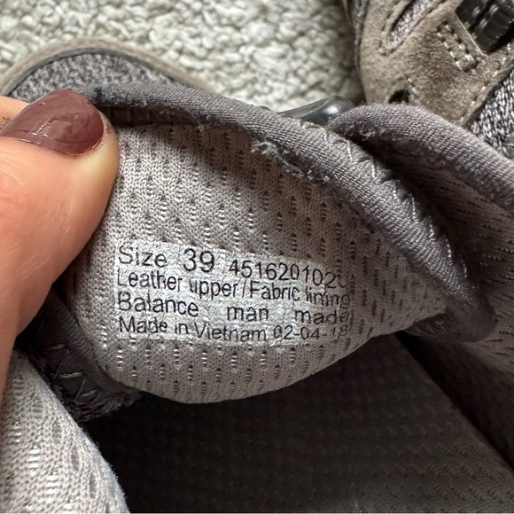 Dansko Holland Charcoal Gray leather Comfort Drawstring Sneaker Shoes 39 8.5 / 9 - Picture 5 of 11